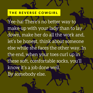 The Reverse Cowgirl